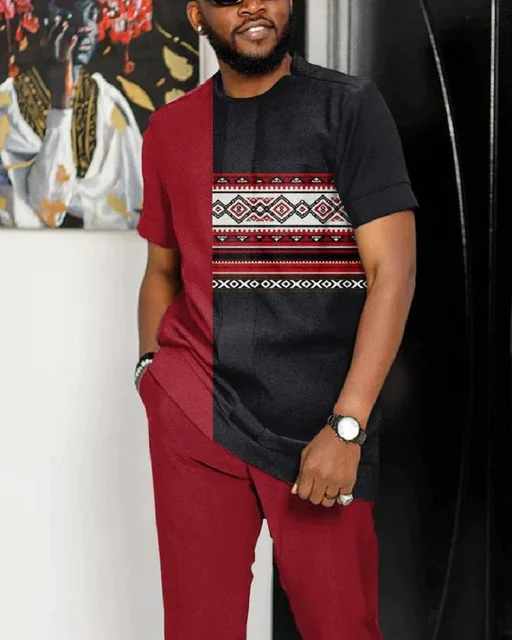 Segun Short Sleeve Dashiki Outfit
