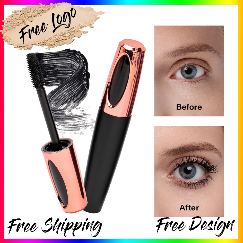 

Colorful Non-blooming Quick Dry Mascara Private Label Custom Logo Vegan Waterproof Mascara Private Label