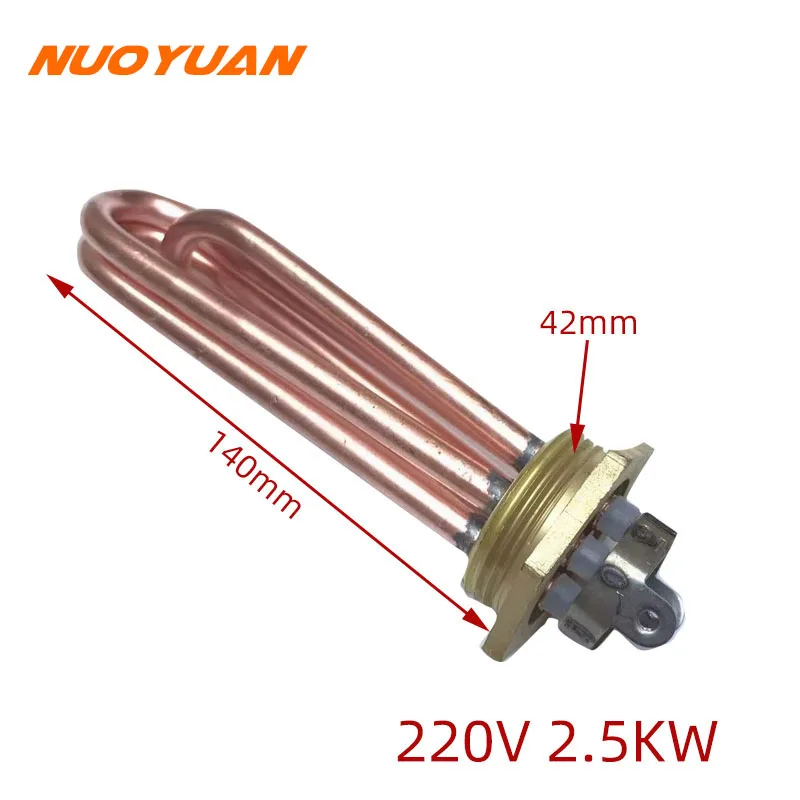 Dn32 1 1/4" Copper Heating Element 220v 2.5kw Water Heater Heating