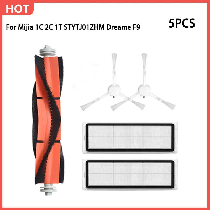 Panni Mocio Per Robot Aspirapolvere | 5 Pezzi | Compatibili Xiaomi Mijia 1C E Dreame - Foto 4