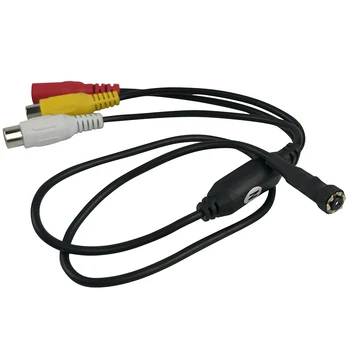 Uvusee-CCTV 1/3 소니 CCD 1000TVL, 6 개 IR led 3.6mm 와이드 앵글 90 도 와이드 렌즈 미니 HD 보안 카메라 감시