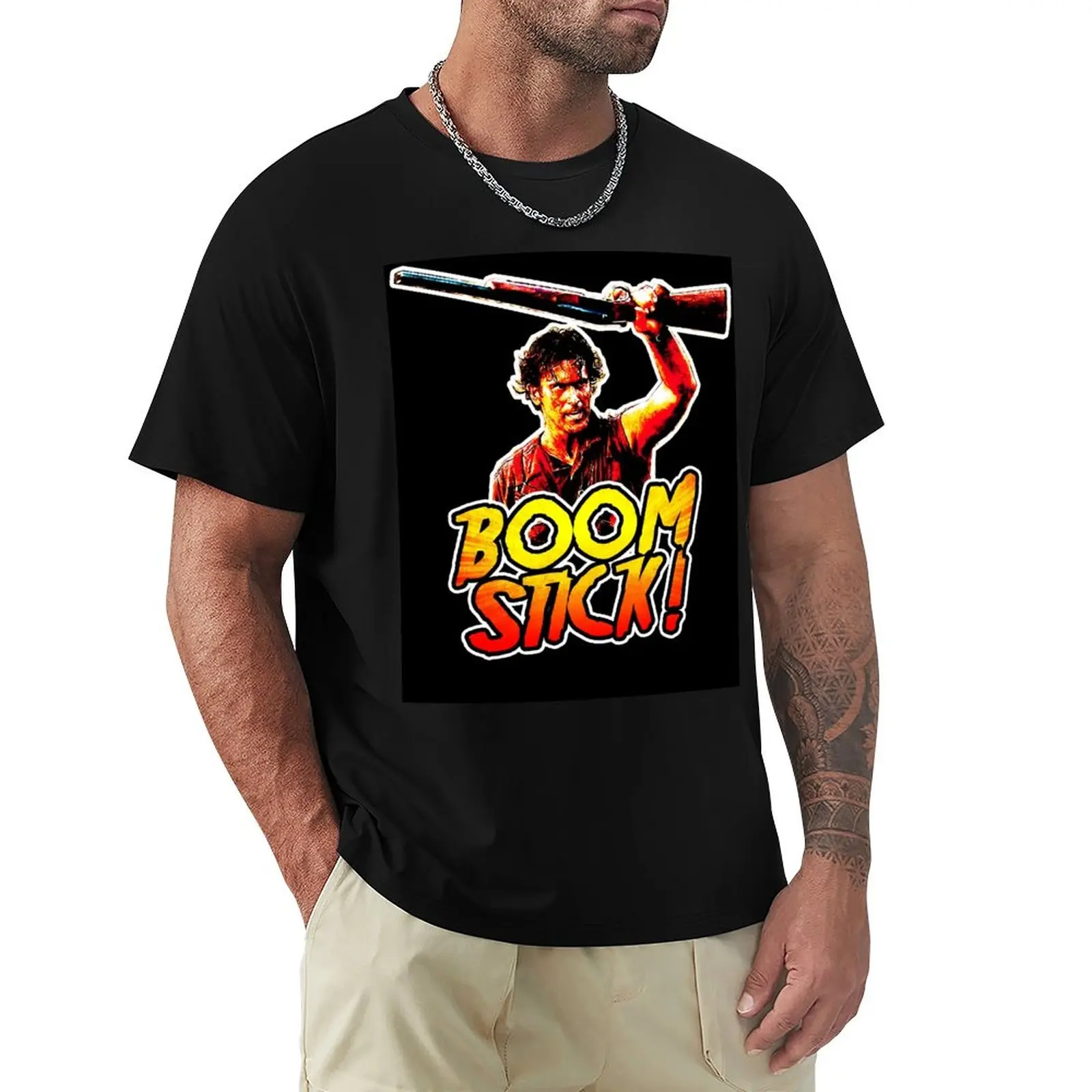 

Boom Stick Ash T-Shirt plain t-shirt Blouse t shirts for men pack