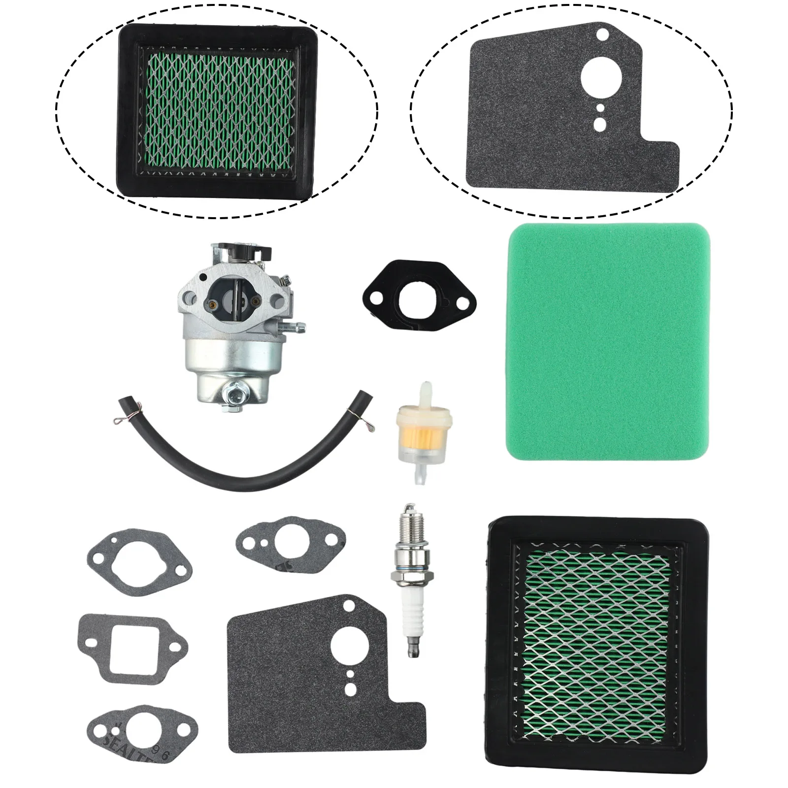 

High Performance Aftermarket Carburetor & Air Filter Kit for Honda Lawn Mowers GCV135 GCV160 GC135 160 HRB216 HRS216 HRR216
