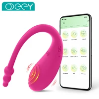 Vagina Bluetooth APP Vibratoren Klitoris Stimulation Vibro-ei G-punkt Anal Massager Sex Spielzeug für Frauen Höschen Tragbare Bälle 1