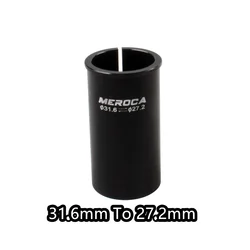 Adjustable Aluminum Alloy Bicycle Seatpost Reducing Sleeve (31.6 - 27.2mm)