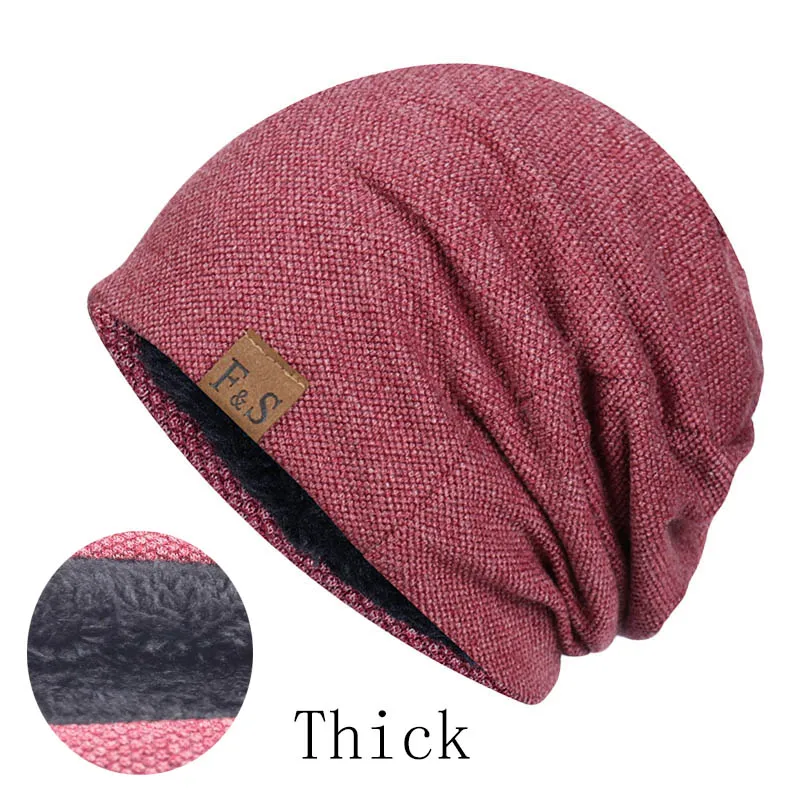 Neue Mode Erwachsene Männer Frauen Winter Warme Mützen Skullies Casual Outdoor Marke Sport Hüte Frühling Herbst Weibliche Motorhaube – Detail 6