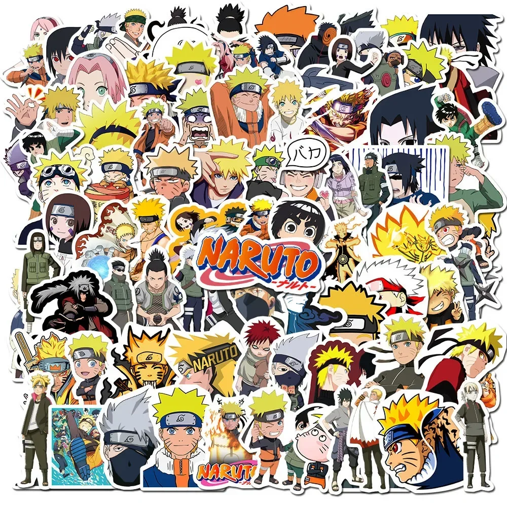 

Bandai 100 шт. коллекция граффити DIY аниме наклейки Наруто Драконий жемчуг Lnuyasha sчемодан ноутбук скейтборд переводная картинка игрушка