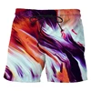 Painted Graffiti 3d Printed Shorts For Men's Street Personality Trend Short Pants Color Variety Summer Clothing Short Trousers 2