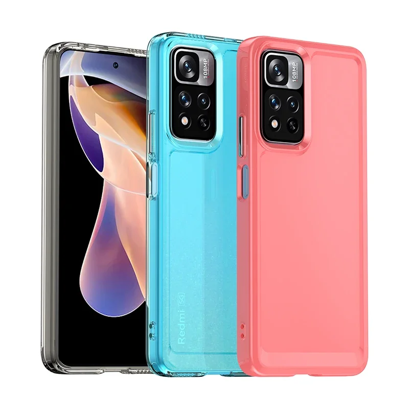 Candy Shockproof Silicone Bumper Phone Case