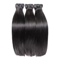 Paquets de cheveux raides brésiliens 8-40 pouces 100% cheveux vierges non transformés tissage droit paquet de cheveux humains 1/3/4 pièces Extension de cheveux 2