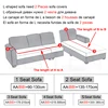 Thick Jacquard Sofa Cover Elasticity Covers For Armchair 1/2/3/4/5 Seater L-shape Sofa Cove Sofa Seat Cover For Home Living Room 4