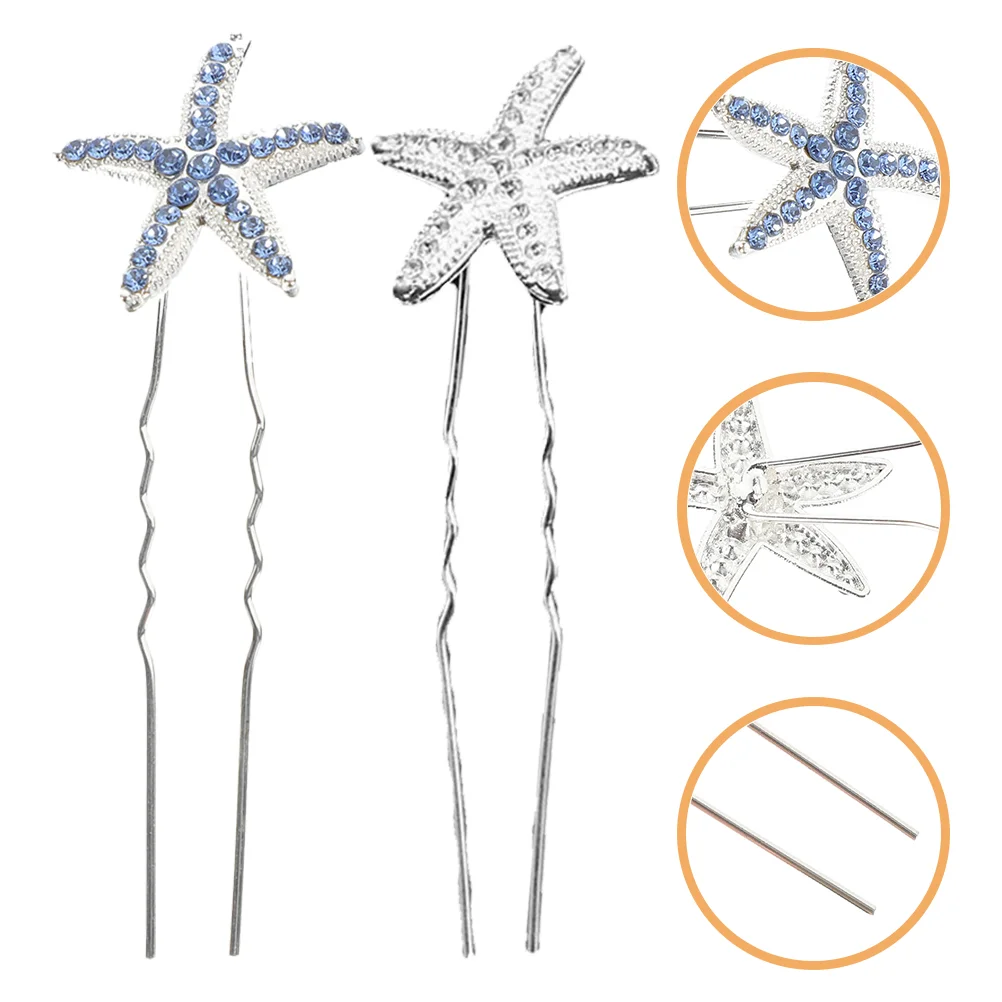 

20 шт., декоративные U-образные шпильки для волос