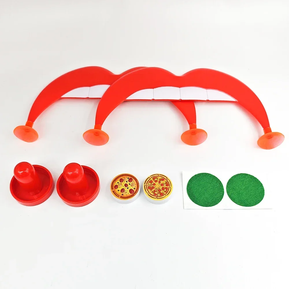 Desktop Pizza Ice Hockey Toy Chessboard Game Educate Parent -Child Interactive Game Kids/Adults Toys Family Gathering Gift 4