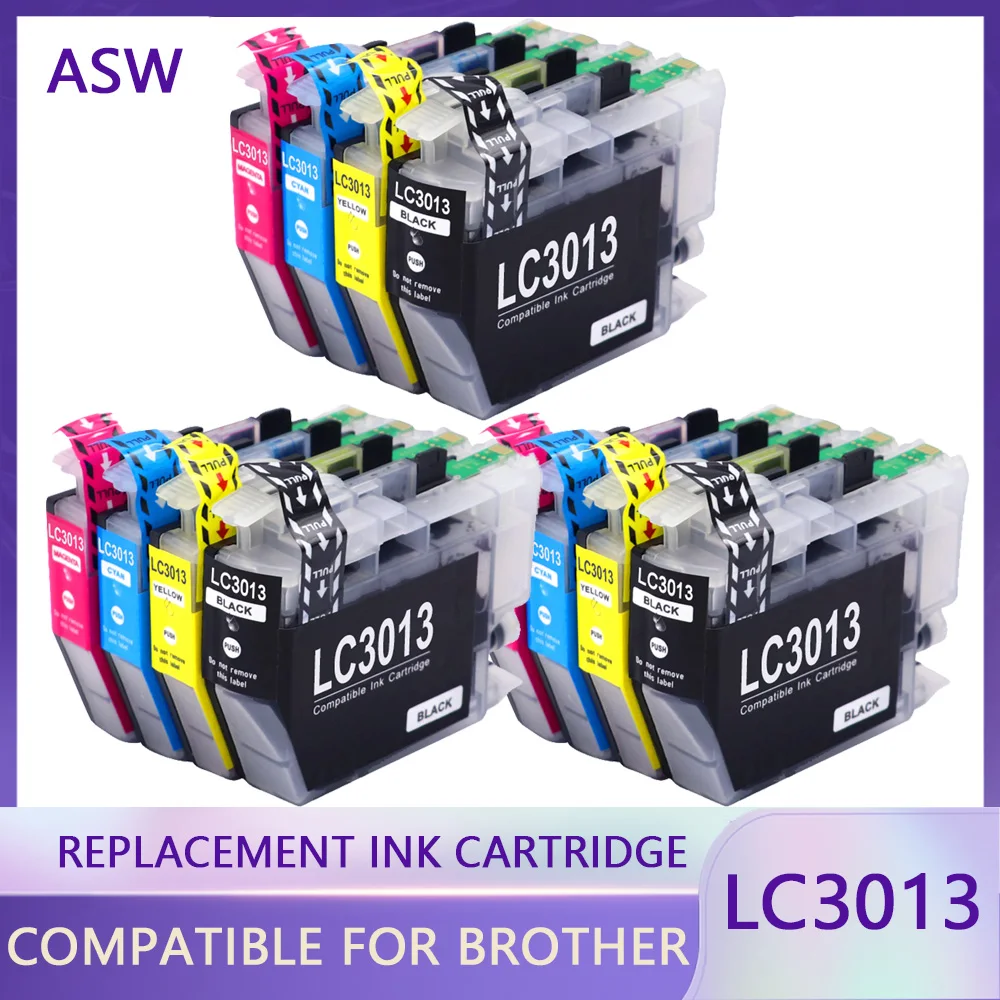 

Compatible for Brother LC3013 LC3011 ink Cartridge suit for MFC-J491DW MFC-J497DW MFC-J690DW MFC-J895DW