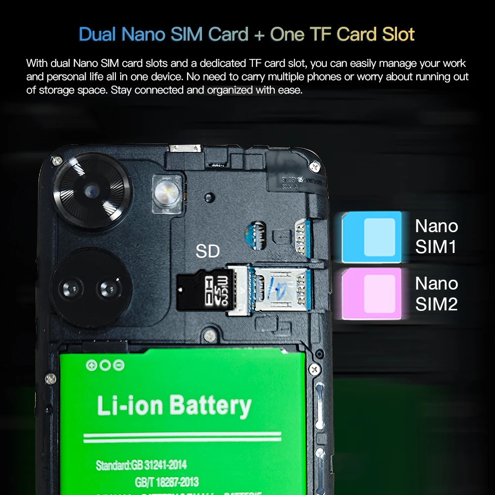 FUFFI-Note 40 Pro Cellphones 5.0 inch 16GB ROM 2GB RAM Smartphone Android 2000mAh 2+8MP Camera 3G Original Mobile phones 5