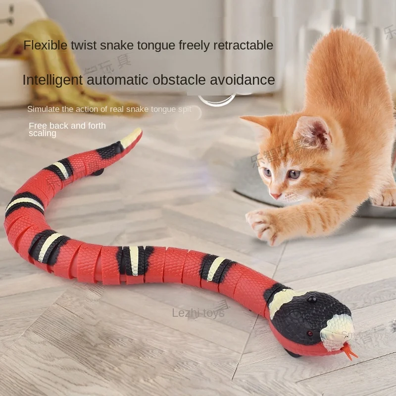 Smart Sensing Interactive Cat Toys Snake Eletrônico Automático, Teasering  Play, USB Recarregável, Kitten Toys for Cats and Dogs - AliExpress