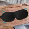 3D Non-Marking Three-Dimensional Eye Mask Without Nose Simple Solid Color Blackout Sleep Students Lunch Break Eye Masks 4