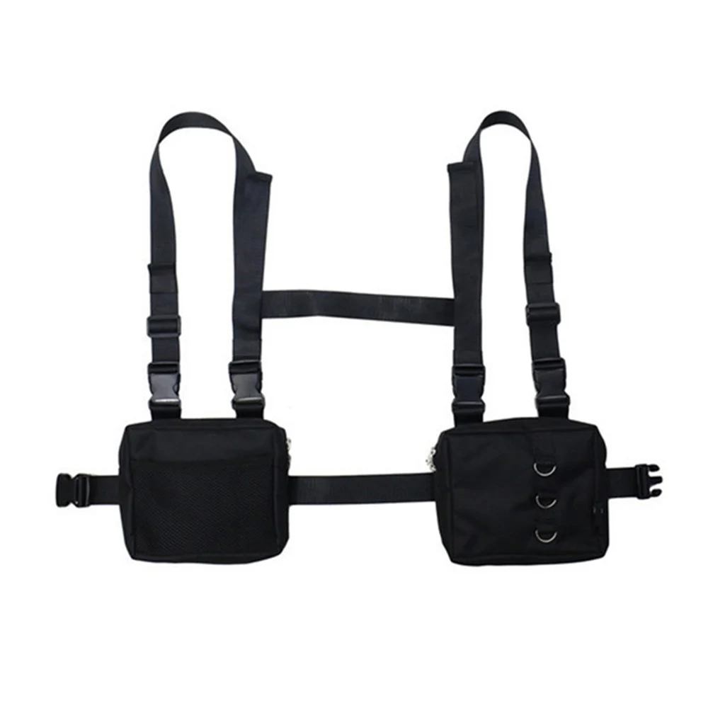 Black Chest Rig Bag