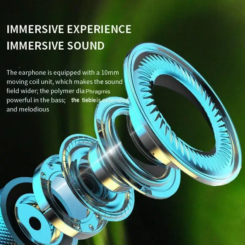 Wireless Bluetooth Earphones Neckband Headphones Gaming HIFI Headset