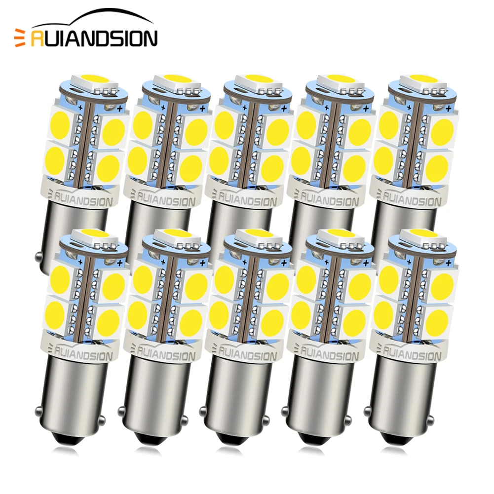 2Pcs 270lm Car LED 6V 12V 24V Super Bright Reverse Interior Bulbs BA9S T4W BAX9S H6W BAY9S H21W 5050SMD Reading Backup Light led car lights,led lights,led bulbs,car interior lights