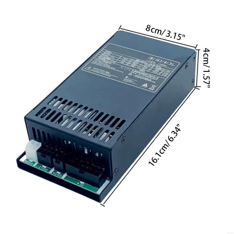 P8DC MINI PSU Computer Power Supply 1U 600W Small Desktop PC Cash Register Power