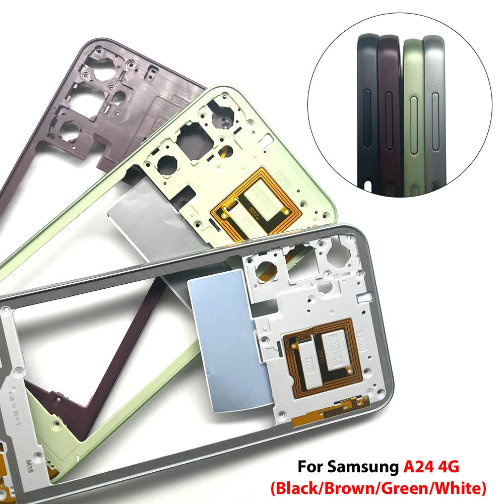 Enhanced Middle Plate Frame and Back Housing Replacement Parts - Premium Quality Front Bezel