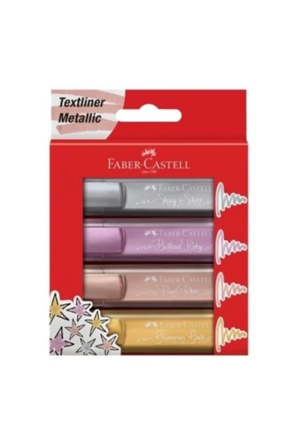 Faber Castell Highlighter Metallic 8 Colors - AliExpress