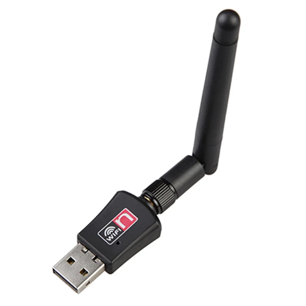 300M USB Wireless WiFi Network Adapter Card 5dBi Extended Antenna forfor computer Laptop PC Wifi Receiver