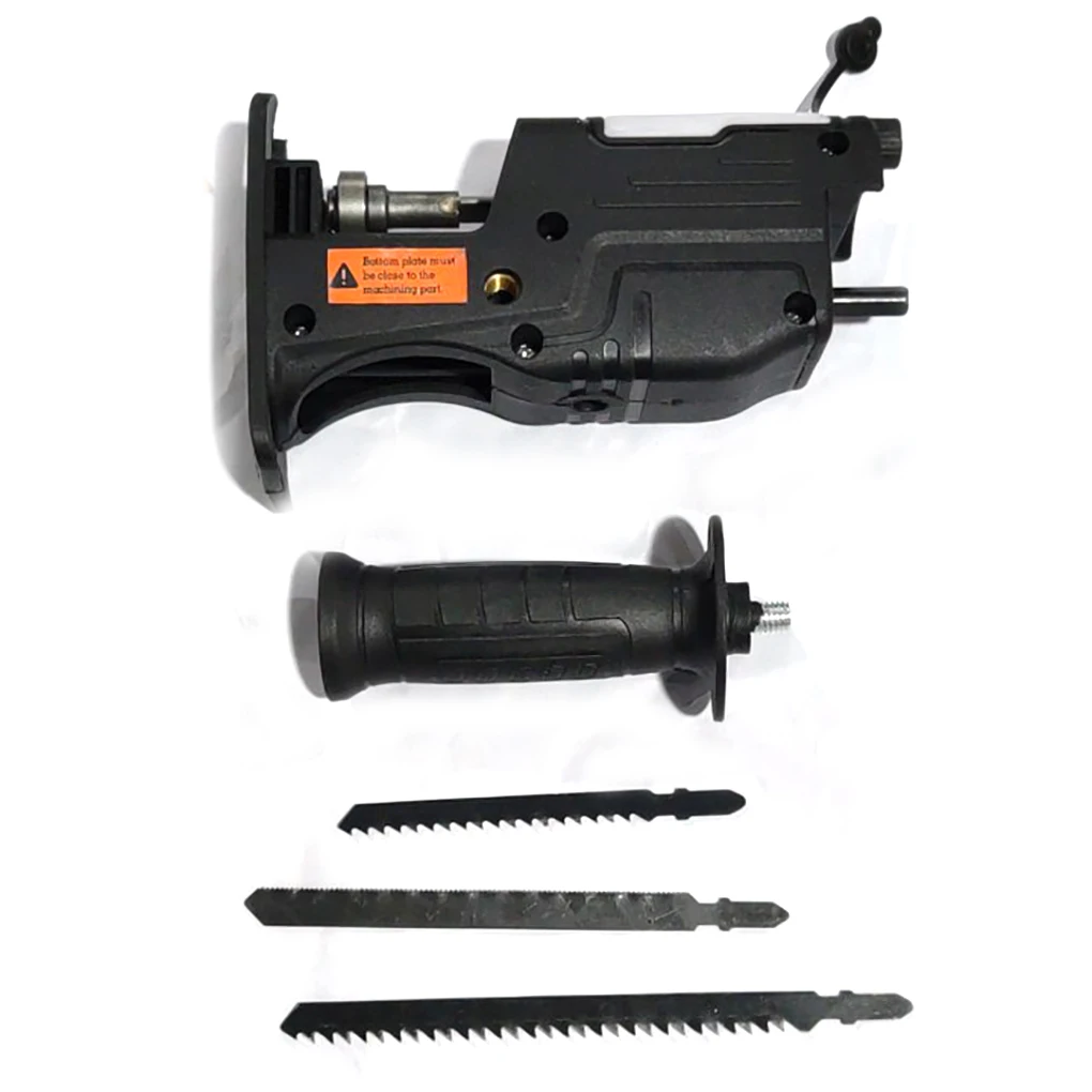 Electric Jig Saw Electric Drill Modified Reciprocating Tool Household Portable Woodworking Slicing Tool, Saw