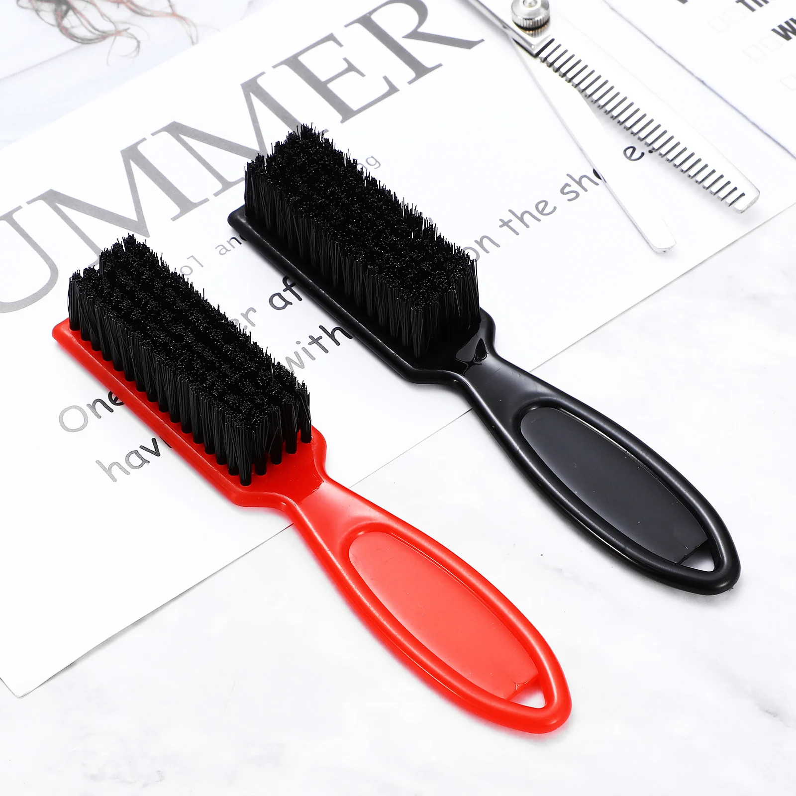 Barber Brushes Brush Hair Duster Cleaning Neck Accessories Trimmerclean  Tools Cleaner Clipper Handletool Supplies Styling Nylon - AliExpress