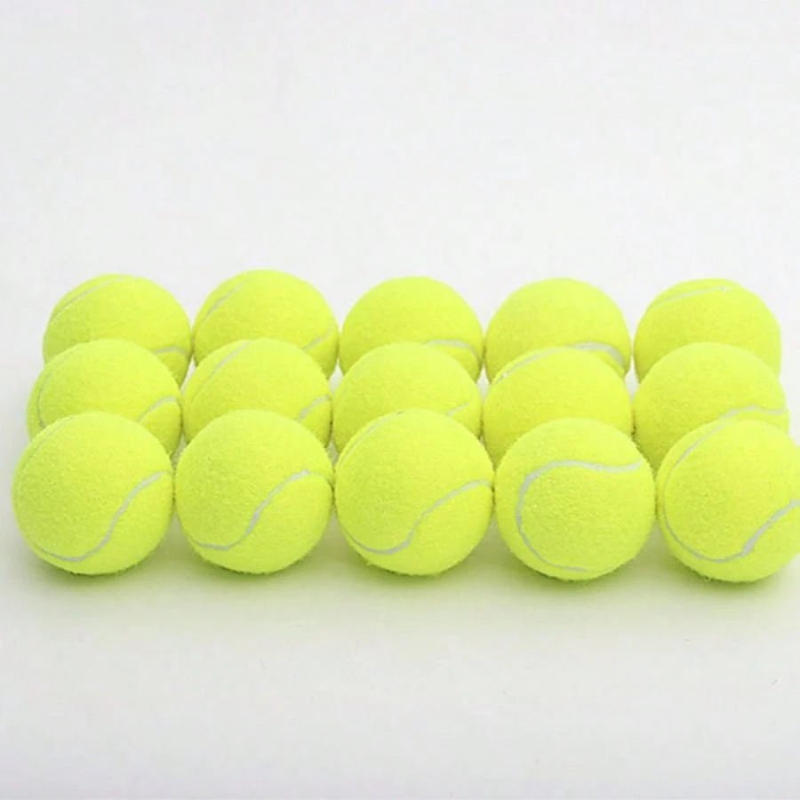 1/3pcs high elasticity rubber tennis ball, professional competition ball, beginner training tennis ball