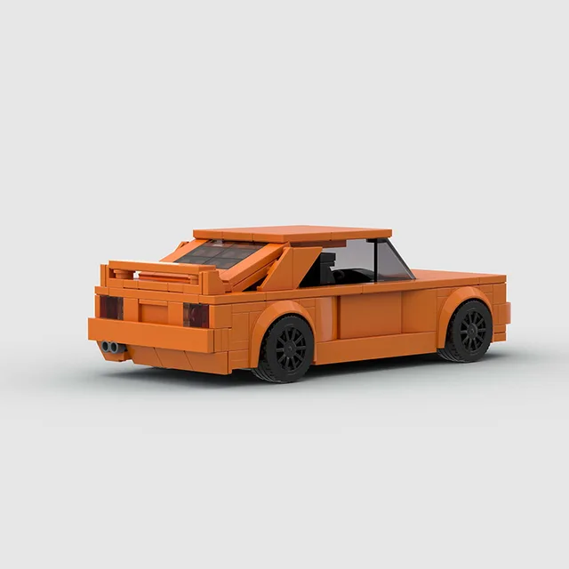 MOC Features Roadster Racing Car Models Compatible Small Particles Puzzle Kids Toys DIY Building Block Gifts 2