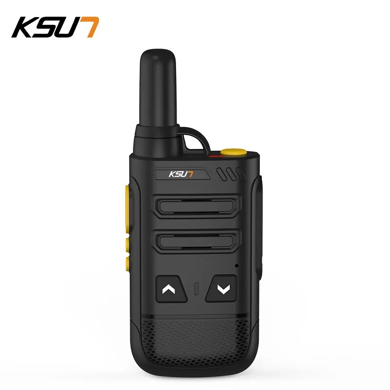 KSUT Rechargeable Walkie Talkie Small Size Transmitter Uhf Wireless Set 16 Channel Kids Mini Walkie Talkies Two Way Radio 2022SL