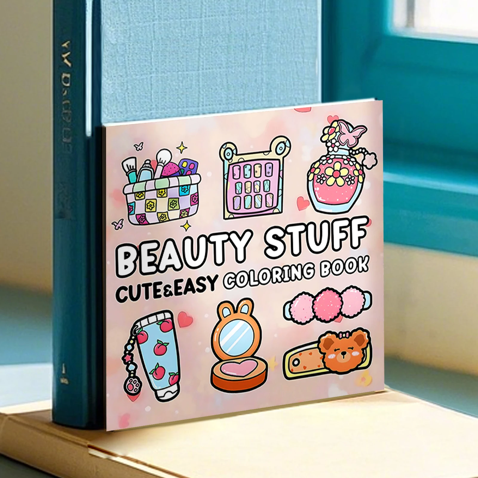 Beauty Stuff Coloring Book 24 Page Adult Picture Books Gift Birthday Party Relieve Stress Kill Time Graffiti Painting Drawing ﻿ 2