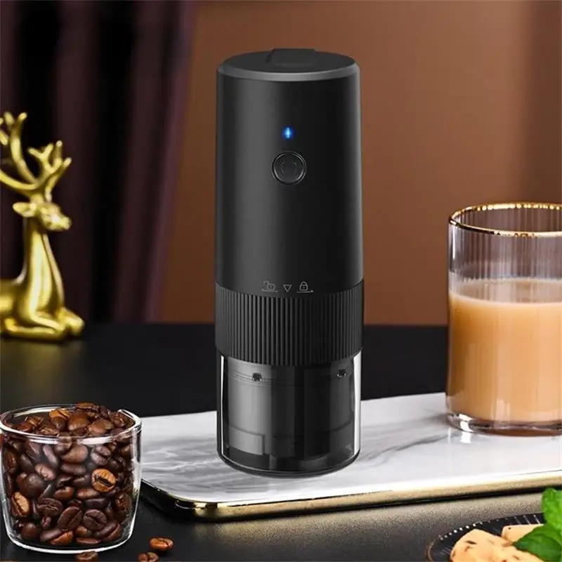 Electric Coffee Grinder, Rechargeable & Portable