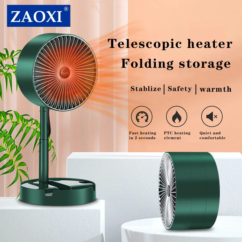

ZAOXI Space Heater,home Heater,1000W Portable Electric fan heater,PTC Fast Heating Ceramic Small Heater For Home,Office