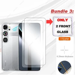 Crystal - Clear HD Glass Screen and Camera Lens Protector for 1 Screen Glass
