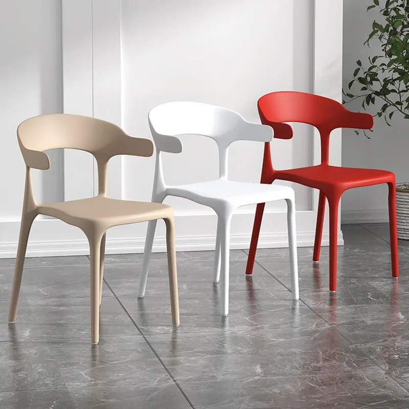 Sedia Da Pranzo In Plastica Ergonomica Nordica Camera Da Letto Per Matrimoni Sedia Da Giardino Per Esterni Sedia Mobile Per Computer Sedia Da Giardino