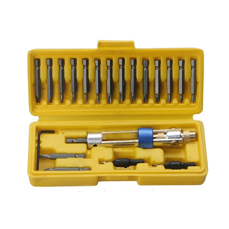 

20-Piece Set Of High-Speed Steel Bit Batch Head Combination Set Wind Batch Dual-Purpose Screwdriver Durable Easy To Use