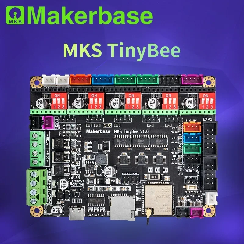 Carte Mère Mks Tinybee 32 Bits - Contrôleur Pour Imprimante 3D - SODIAL Unt3517