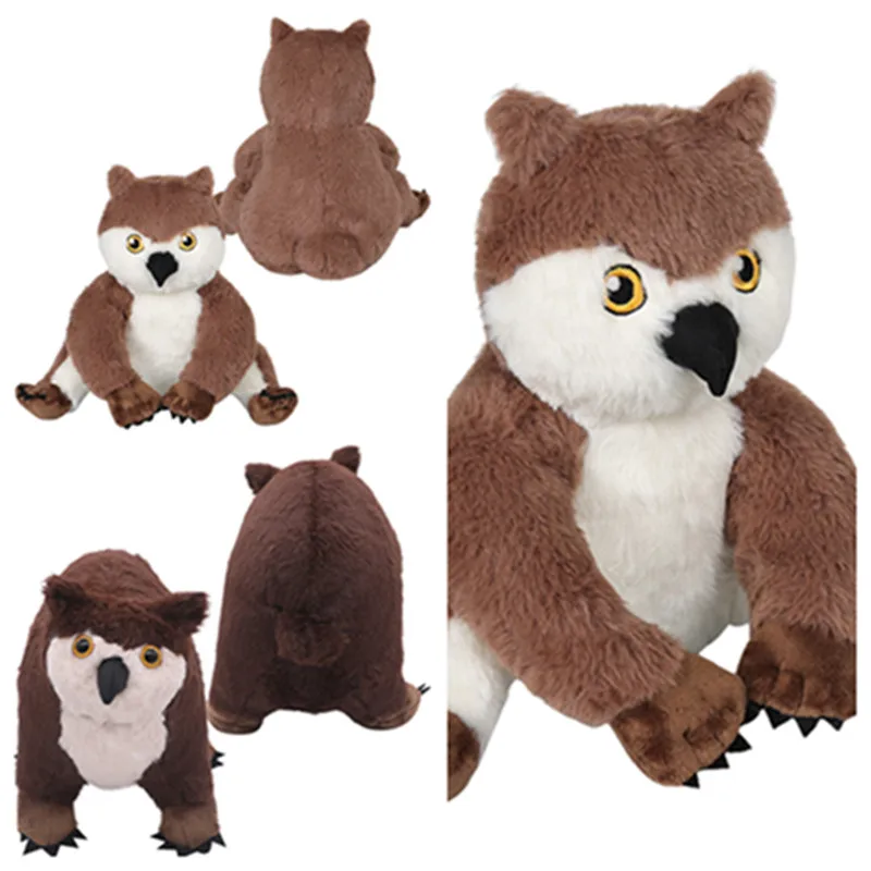 Baldur Cos Gate Owlbear Cosplay Plush Cartoon Cute Soft Stuffed Mascot Costume Kids Adult Birthday Chrismas Gifts Plush Toy Plush Doll