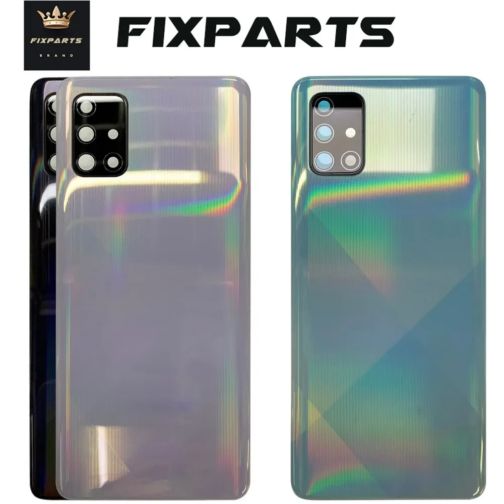 SAMSUNG Galaxy A31 A51 A71 Battery Cover Camera Lens A315 A515 A715 Back Cover Rear Door Housing Case Replacement Parts For camera lens cover,phone back cover,glass phone back cover,glass battery cover,samsung phone case