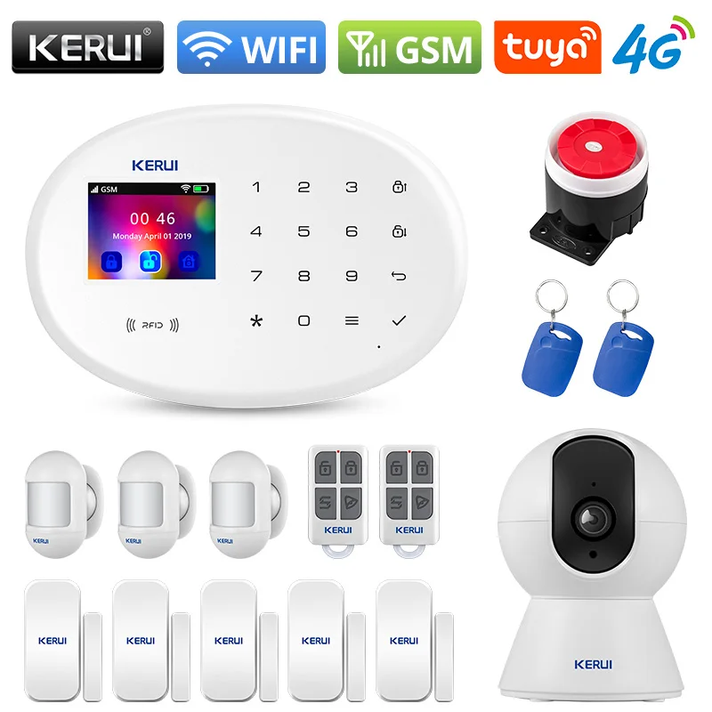 kerui-smart-tuya-w20-4g-home-security-wifi-gsm-sistema-di-allarme-home-wireless-app-telecomando-schermo-da-24-pollici-antifurto