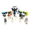 MOC Halloween Skeleton Army Mini Doll Building Blocks DIY Assembled Building Blocks Character Doll Skeleton Horse Ornaments Toy 5