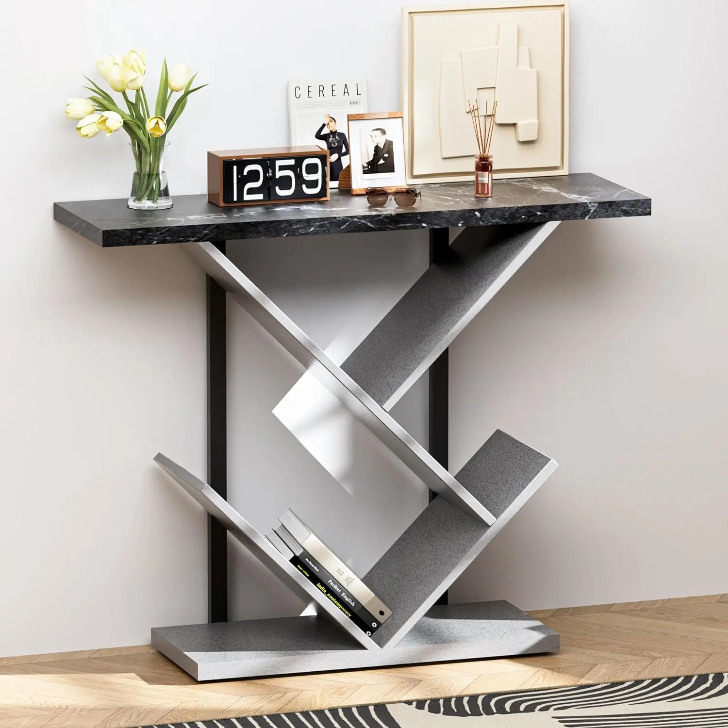 Comfort Corner Modern Console Table - Entryway Table Sofa Table for Living Room