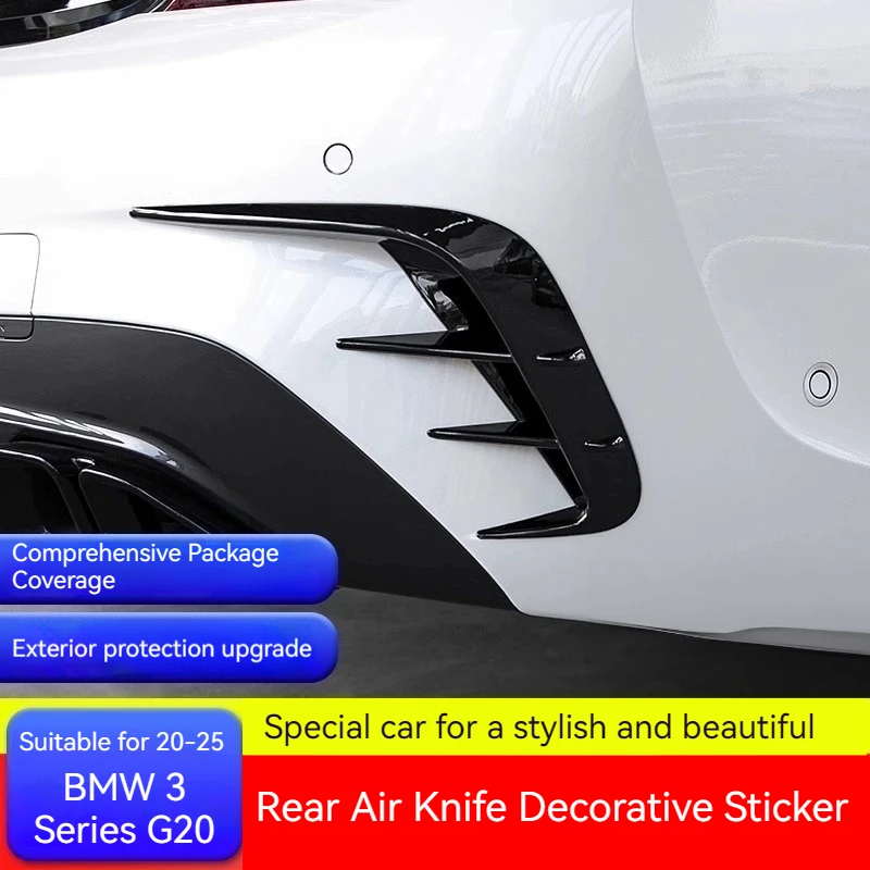 Car Rear Bumper Lip Spoiler For BMW 3Series G20 G28 320e 330e 318i 320i ...