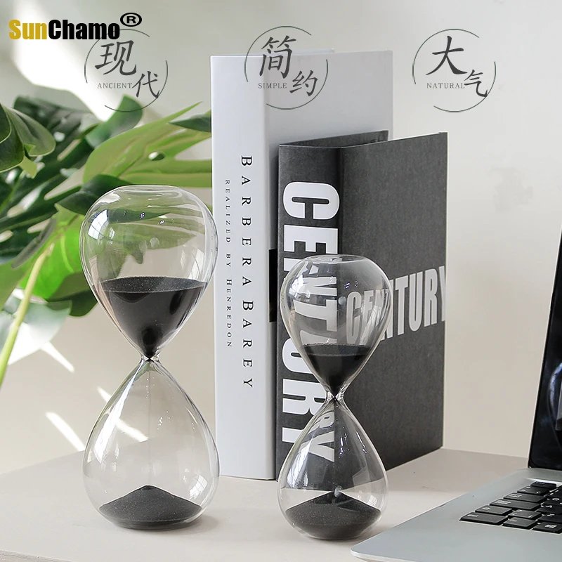 Modern Simple Hourglass Timer Decoration Creative Nordic Living Room Home Decorations Sand Hourglasses Children's Birthday Gifts