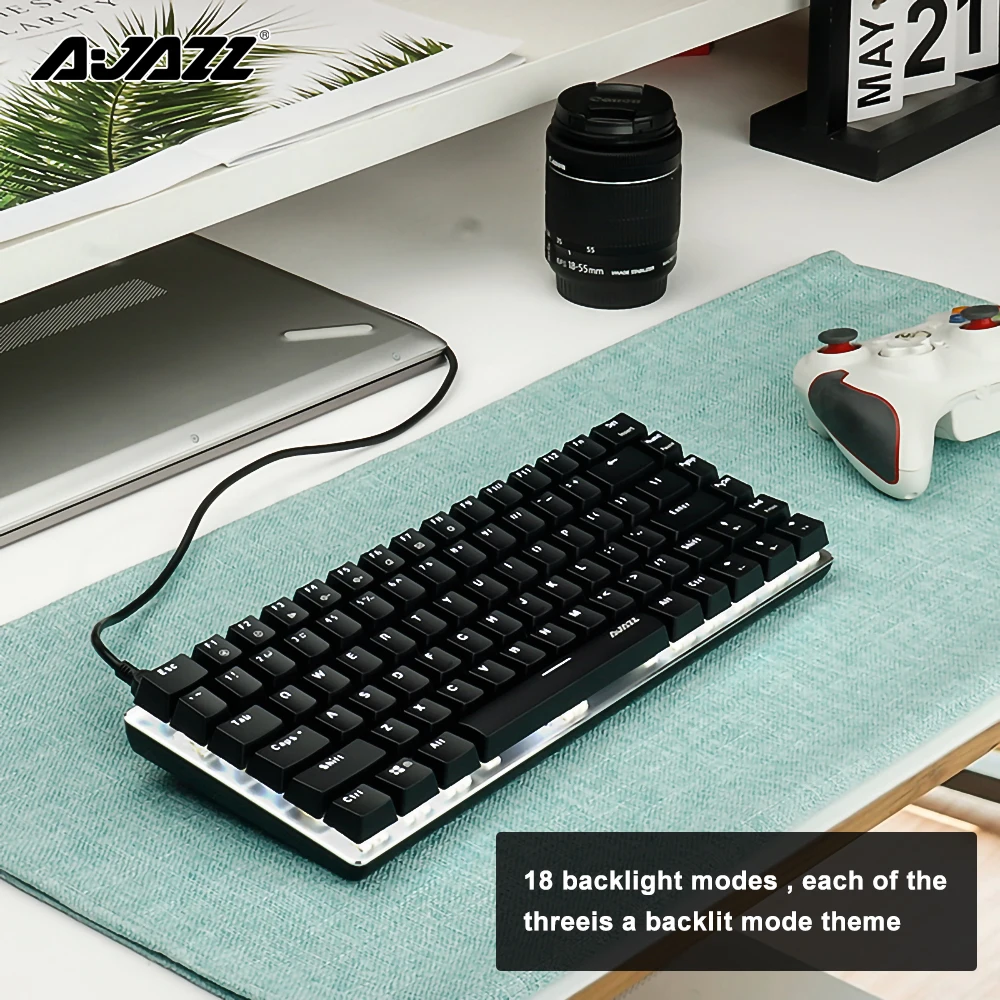 Ajazz AK33 RGB Bluetooth 4.0 Wireless Mechanical Gaming Keyboard