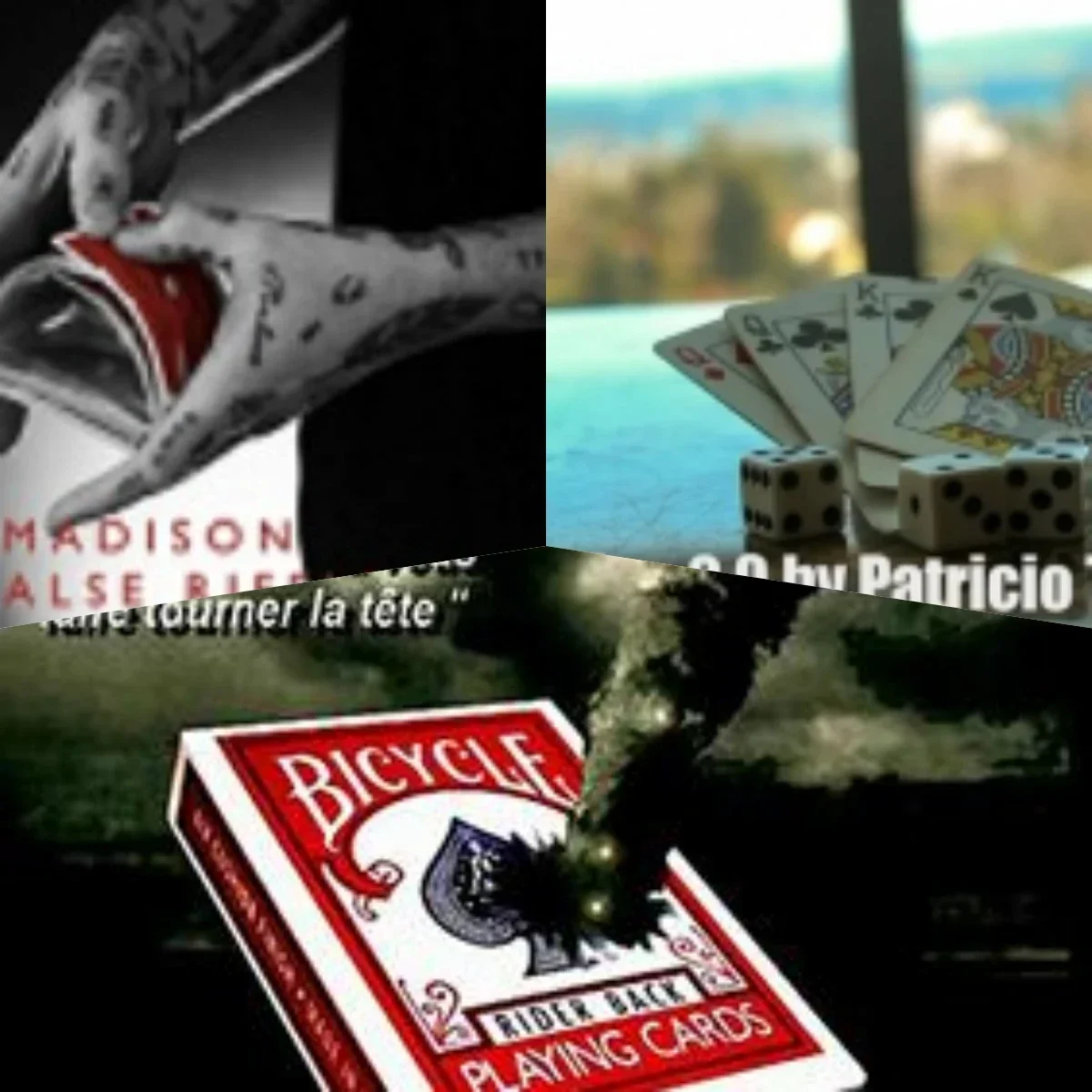 

An ITH False Riffle Shuffle Masterclass by Daniel Madison，Matrix Dice 2.0By Patricio Teran，TORNADO BOX Mickael Chatelain magic