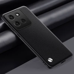 Luxury PU Leather Shockproof Silicone Phone Case Cover for Moto G100 2025 (Style 2 Black)